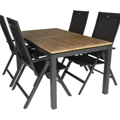 Tuinsets-Hartman Sonata 160 Aruba 4 verstelbaar tuinset xerix