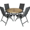 Tuinsets-Hartman South Wales 120 Aruba 4 verstelbaar tuinset xerix teak xerix