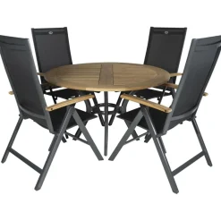 Tuinsets-Hartman South Wales 120 Aruba 4 verstelbaar tuinset xerix teak