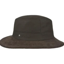 Outdoor Hoed-Hatland Dax Waxed Cotton hoed brown