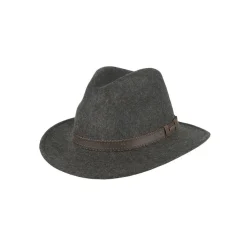 Hatland Stanfield hoed anthracite< Outdoor Hoed