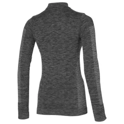 Thermokleding|Wintersport-Heatkeeper Functional LS thermoshirt dames black melange