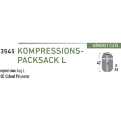 High Peak  Compression L opberghoes black< Overige Accessoires