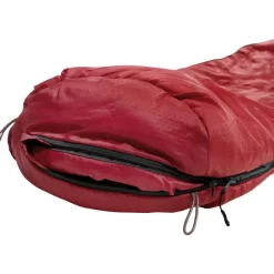 High Peak  Redwood 3 mummy slaapzak dark red grey< Slaapzakken