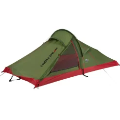 2-Persoons Tent|Tunneltenten-High Peak  Siskin 2.0 LW lichtgewicht tunneltent pesto red