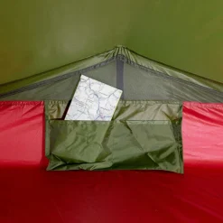 2-Persoons Tent|Tunneltenten-High Peak  Siskin 2.0 LW lichtgewicht tunneltent pesto red