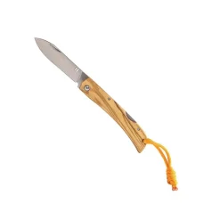 Multitools & Zakmessen-Homey's Olly EDC zakmes hout zilver