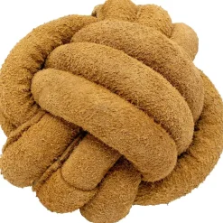 HuggleHounds Huggle-Hide Natural Leather Ball Large hondenspeelgoed< Hondenartikelen