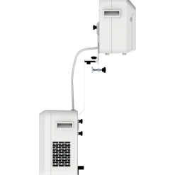 Hyckes HyBreeze Air draagbare split unit airco< Airco's