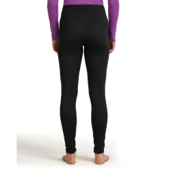 Thermokleding|Wintersport-Icebreaker 200 Oasis High Rise thermobroek dames black