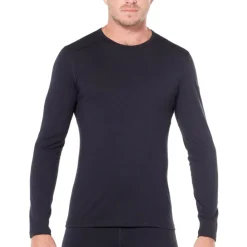 Icebreaker 200 Oasis LS thermoshirt heren black< Thermokleding|Wintersport
