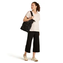 Outdoor Shirt-Icebreaker Drayden Reversible Stripe shirt dames ecru  heather desert sand