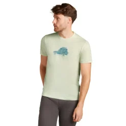 Outdoor Shirt-Icebreaker Merino 150 Tech Lite Cosy Camper shirt heren ashen