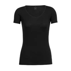 Icebreaker Siren shirt dames black< Sportondergoed