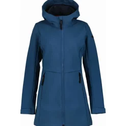 Icepeak Alamosa parka softshell jas dames blue< Outdoor Jack