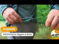 Icepeak Biggs softshell jas heren dark olive< Outdoor Jack