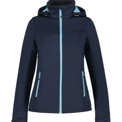 Icepeak Boise softshell jas dames blue< Outdoor Jack