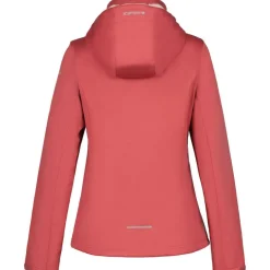 Outdoor Jack-Icepeak Boise softshell jas dames raspberry