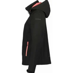 Outdoor Jack-Icepeak Brenham softshell jas dames black