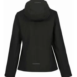 Outdoor Jack-Icepeak Brenham softshell jas dames black