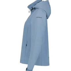 Outdoor Jack-Icepeak Brenham softshell jas dames blue