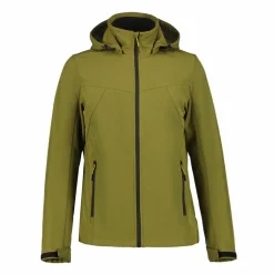 Outdoor Jack-Icepeak Brimfield softshell jas heren groen