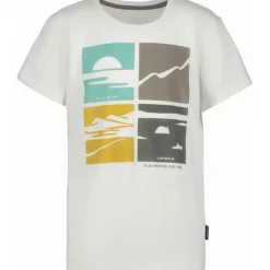Outdoor Shirt-Icepeak Kinston shirt junior optic white