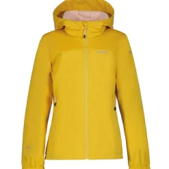 Outdoor Jack-Icepeak Kleve softshell jas junior yellow