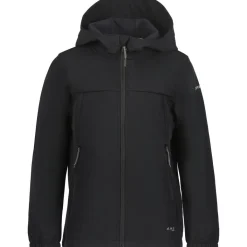 Outdoor Jack-Icepeak Konan softshell jas junior black