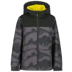 Outdoor Jack-Icepeak Kremmen softshell jas junior donkergrijs