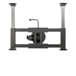 Ilse Lifttafelpoot draaibaar en verschuifbaar antraciet< Tafelpoten