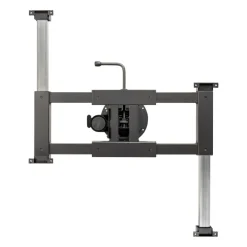 Ilse Lifttafelpoot draaibaar en verschuifbaar antraciet< Tafelpoten