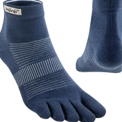 Injinji Run Lightweight Mini-Crew hardloopsokken navy< Hardloopkleding