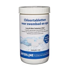 Zwembad Schoonmaak-Interline chloortabletten 20 1 kg