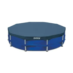 Zwembad Accessoires-Intex Metal Frame 366 Pool Cover afdekzeil