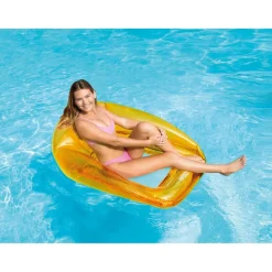 Fun-Intex Transparant drijfstoel assorti