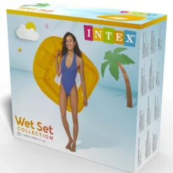 Fun-Intex Transparant drijfstoel assorti