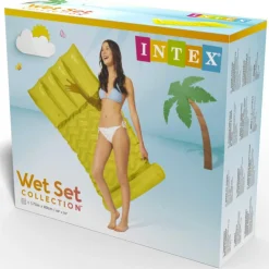 Intex Transparant waterhangmat assorti< Fun