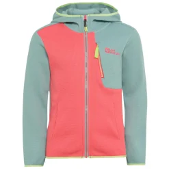 Jack Wolfskin  Actamic Grid fleece vest junior sunset coral< Fleece Vest