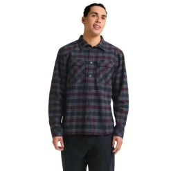 Jack Wolfskin  Baja overhemd heren check dark navy< Outdoor Shirt