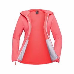 Jack Wolfskin  Feldberg softshell jas dames sunset coral< Outdoor Jack