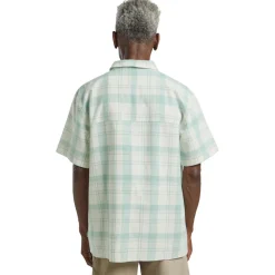 Outdoor Shirt-Jack Wolfskin  Great Plains overhemd heren check soft jade