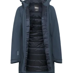 Jack Wolfskin  Heidelstein Insulated parka outdoor jack dames  midnight sky< Outdoor Jack