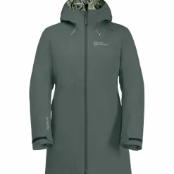 Outdoor Jack-Jack Wolfskin  Heidelstein Insulated parka outdoor jack dames  slate green