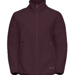 Jack Wolfskin  High Curl fleece vest dames amaranth< Fleece Vest