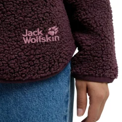 Jack Wolfskin  High Curl fleece vest dames amaranth< Fleece Vest