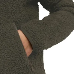 Fleece Vest-Jack Wolfskin  High Curl fleece vest dames obsidian moss