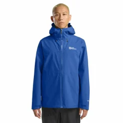 Outdoor Jack-Jack Wolfskin  Highest Peak 3L outdoor jack heren vibrant blue
