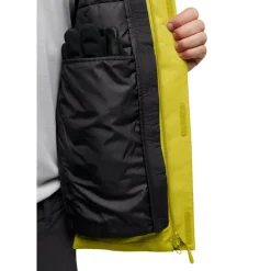 Jack Wolfskin  Jasper 3-in-1 outdoor jack heren chartreuse< Outdoor Jack