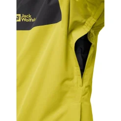 Jack Wolfskin  Jasper 3-in-1 outdoor jack heren chartreuse< Outdoor Jack